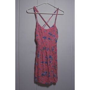 Hollister Pink Floral Dress